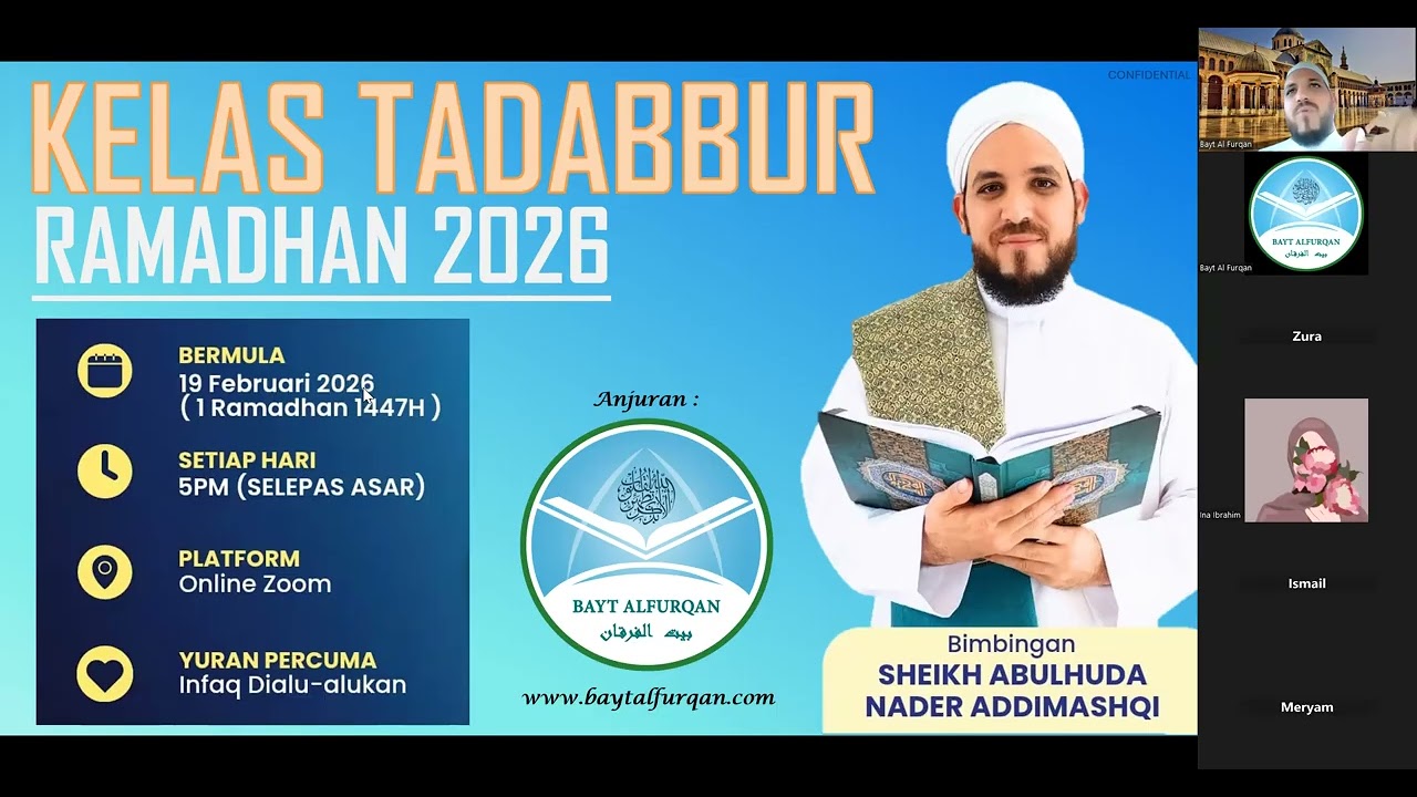 TADABBUR JUZUK 7 - BAHAGIAN 1