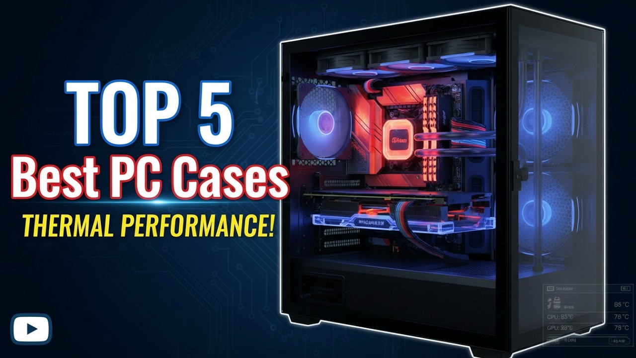Best PC Cases 2026! (Airflow, Silence & Aesthetics)