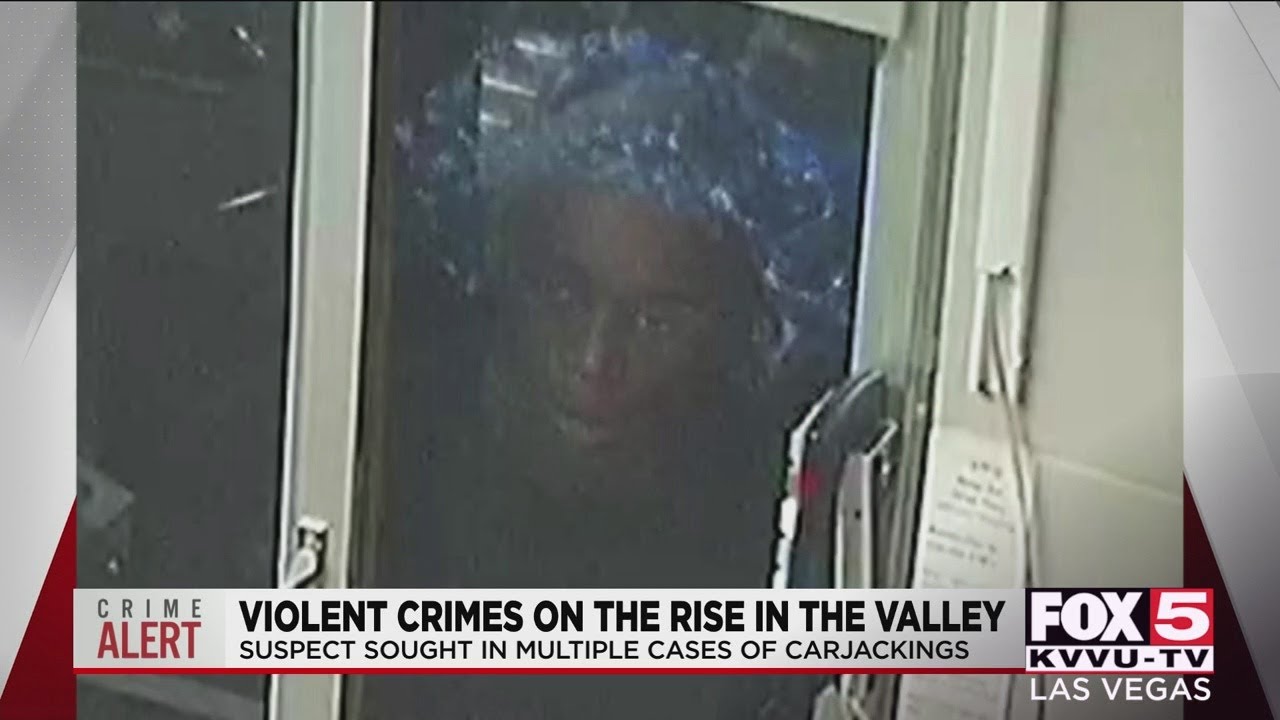 Las Vegas police seek help identifying suspect in armed robberies, carjackings