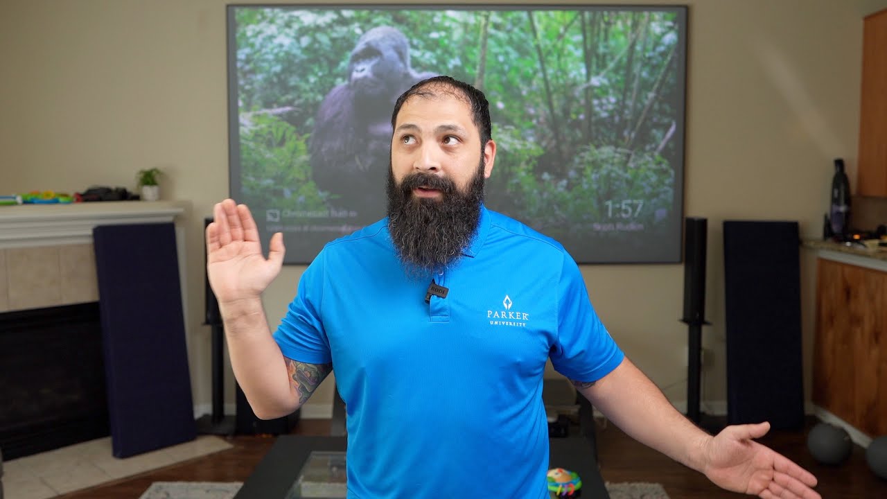 Elite Screens DarkStar UST/ ultra-short throw CLR/ALR Screen REVIEW