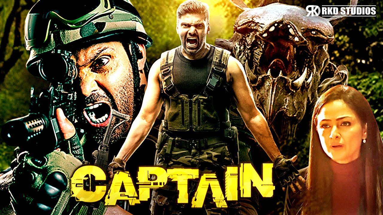 CAPTAIN | Arya, Aishwarya Lekshmi, Simran, Harish Uthaman | Superhit South Action Hindi Dubbed Movie