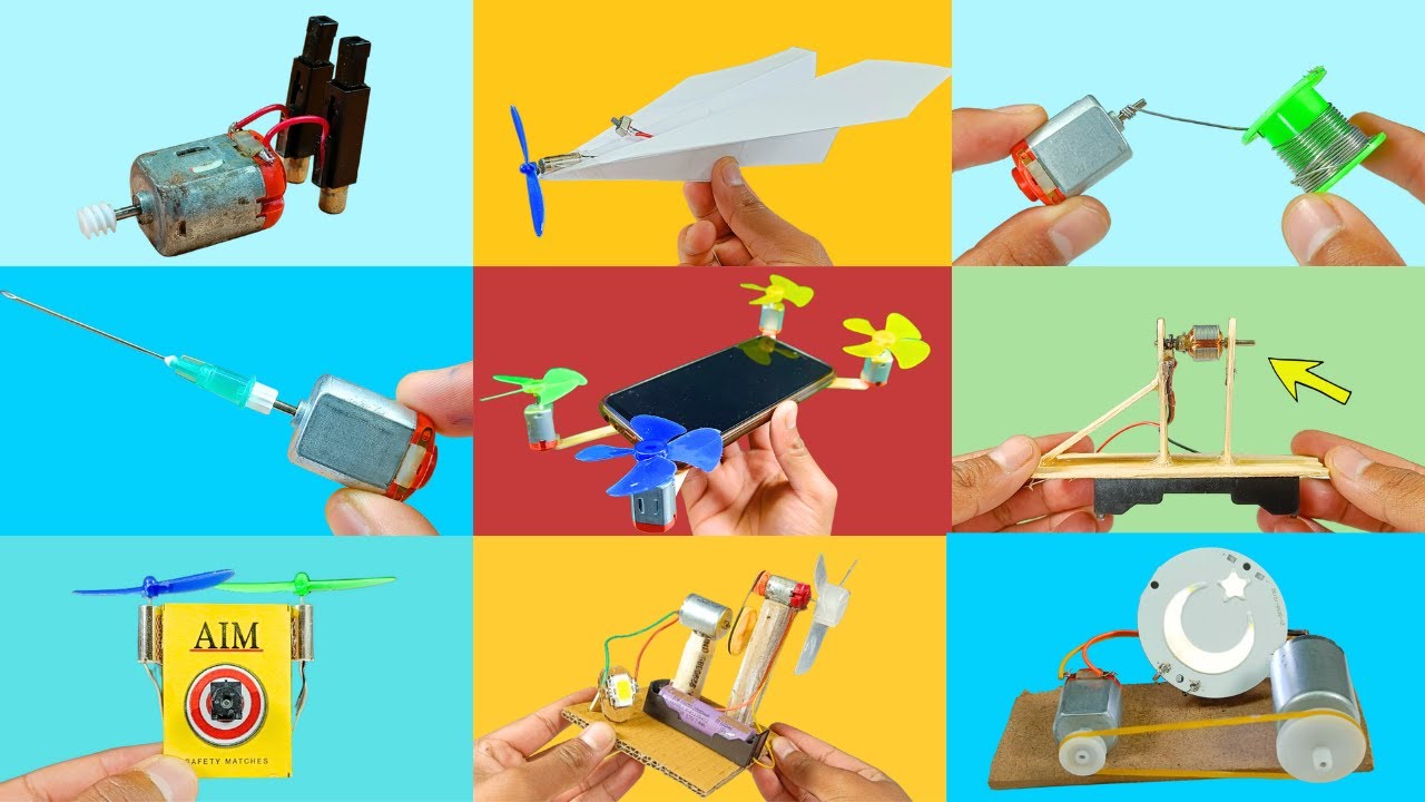 TOP 15 AWESOME DC MOTOR LIFE HACKS || DC Motor Life Hacks That Works Extremely Well !!