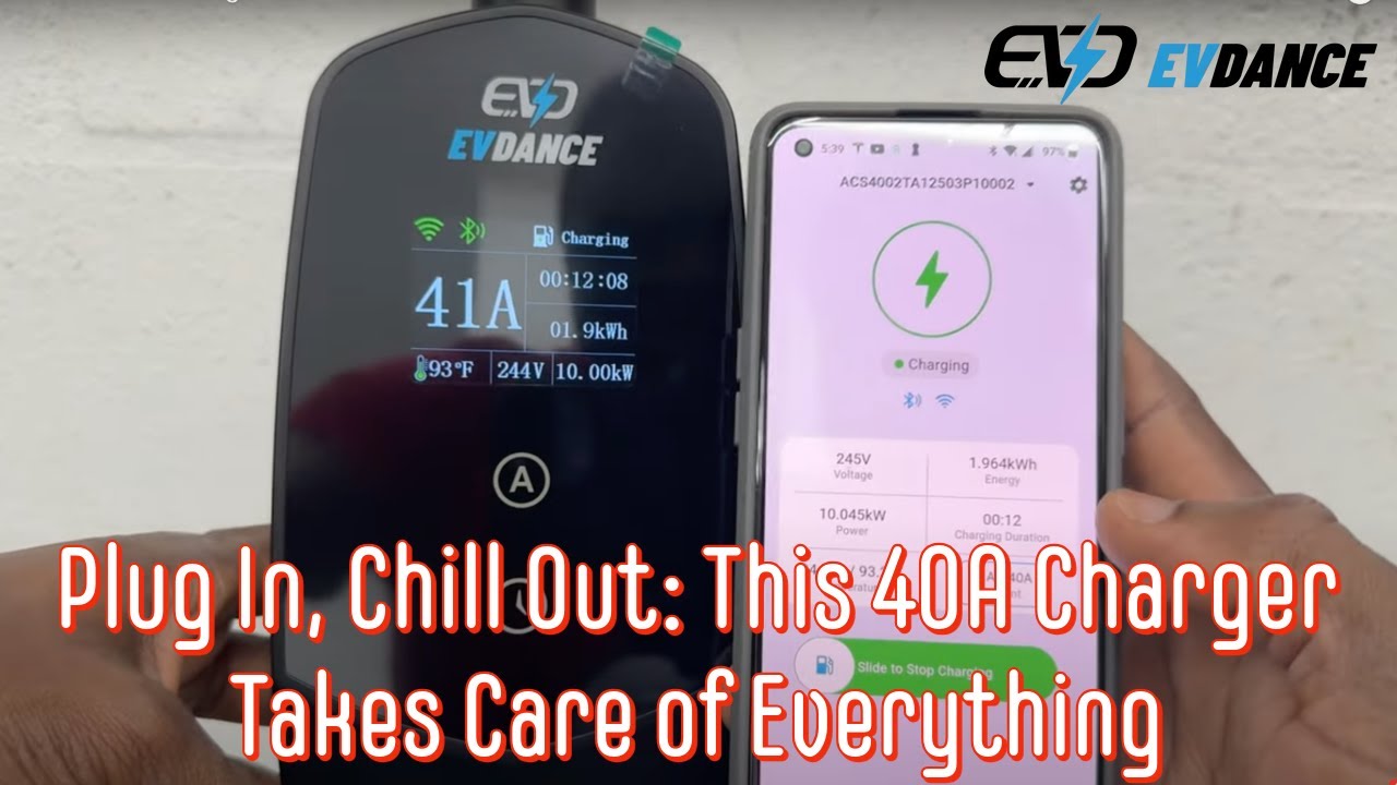 Подключайся и отдыхай: это зарядное устройство EVDance 40A позаботится обо всем + бесплатная заря...