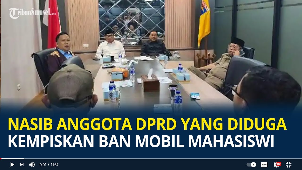 Nasib Anggota DPRD yang Diduga Kempiskan Ban Mobil Mahasiswi