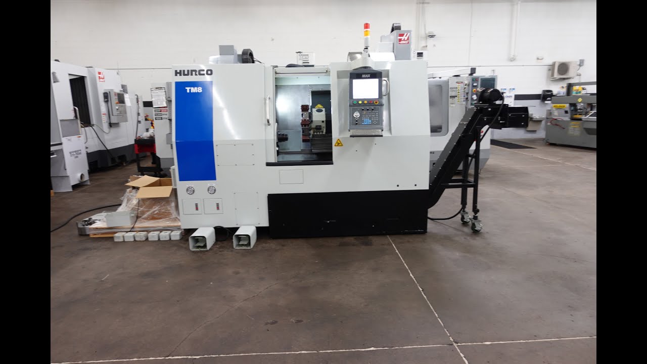 Hurco TM-8 CNC Turning Center with Touchscreen WinMax Control, Tailstock w/ Hydraulic Quil & More!