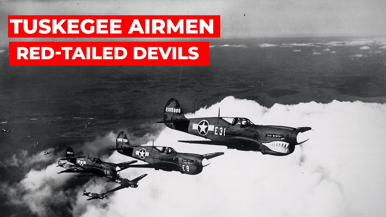 Luftwaffe Called Them 'Red Tailed Devils' — The Tuskegee Airmen Never Lost a Bomber