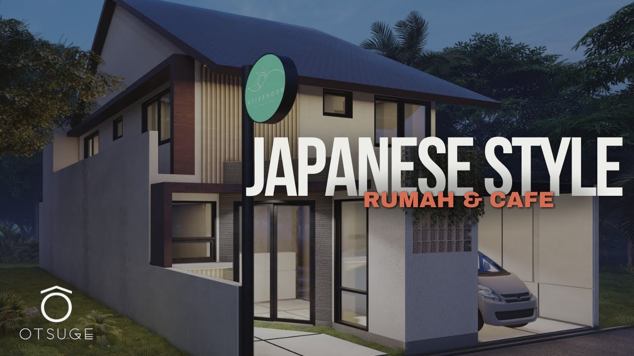 Desain Rumah Tinggal + Cafe Japanese Style | Proyek Japandi Bp Anugrah di Pulang Pisau, Kalimantan
