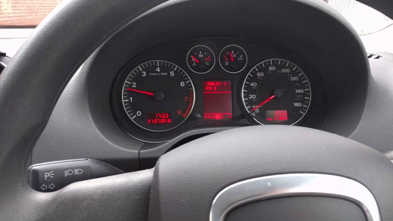 Audi A3 electronics fault