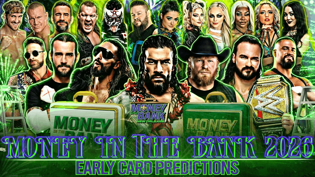 Предварительные прогнозы на турнир WWE Money in the Bank New Orleans 2026