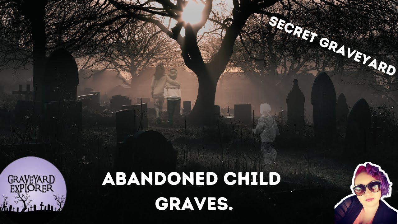 Smashed Graves, and abandoned Child Burials in secret forgotten graveyard