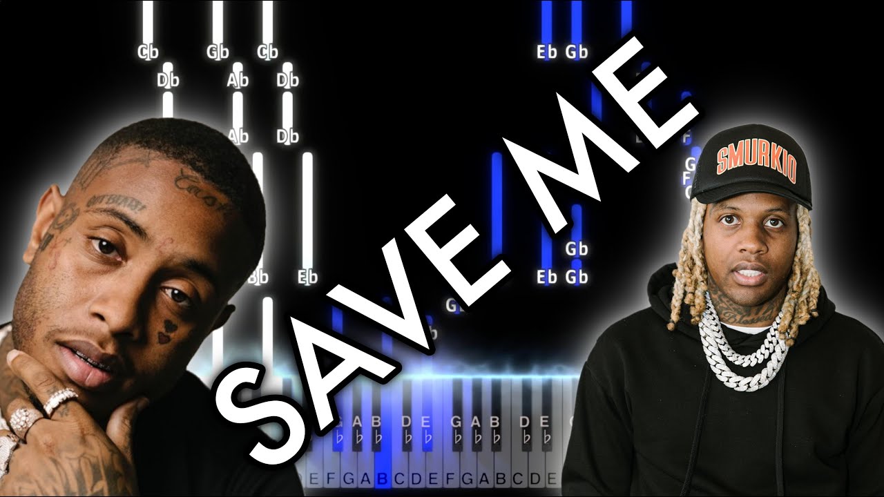 Southside & Lil Durk - Save Me PIANO TUTORIAL
