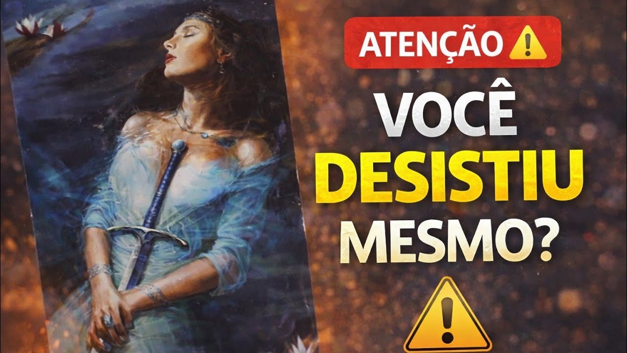 Alguém acreditando que você desistiu ... 😱