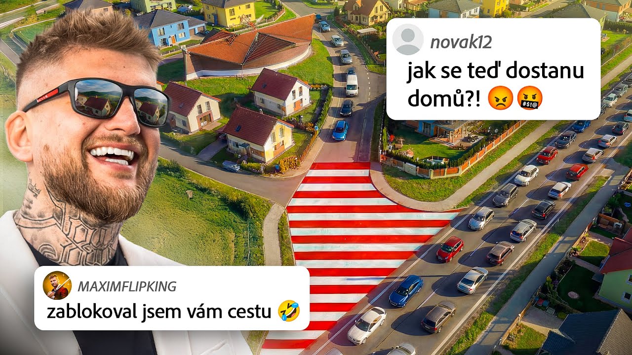 Jak jsem zablokoval příjezdovou cestu za 50k