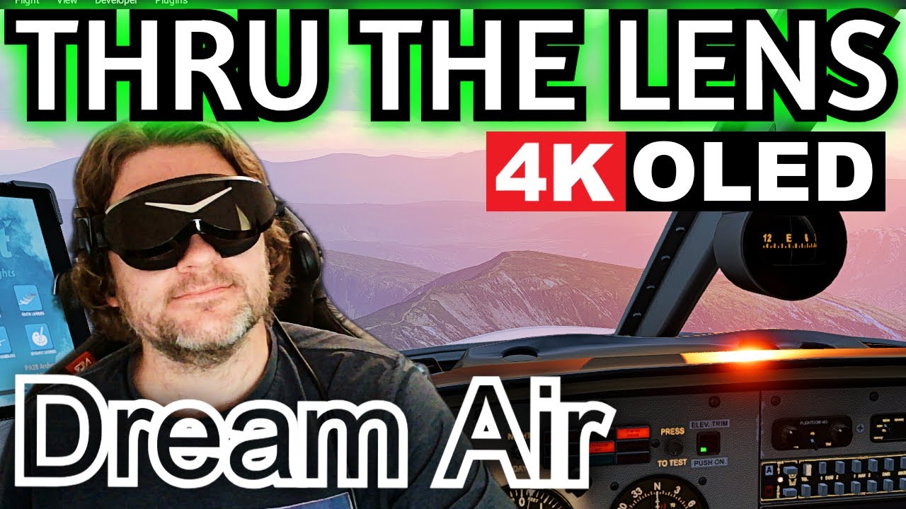 The NEW KING OF VR? Pimax Dream Air Through-The-Lens! MSFS 2024 Sim Update 4 Beta