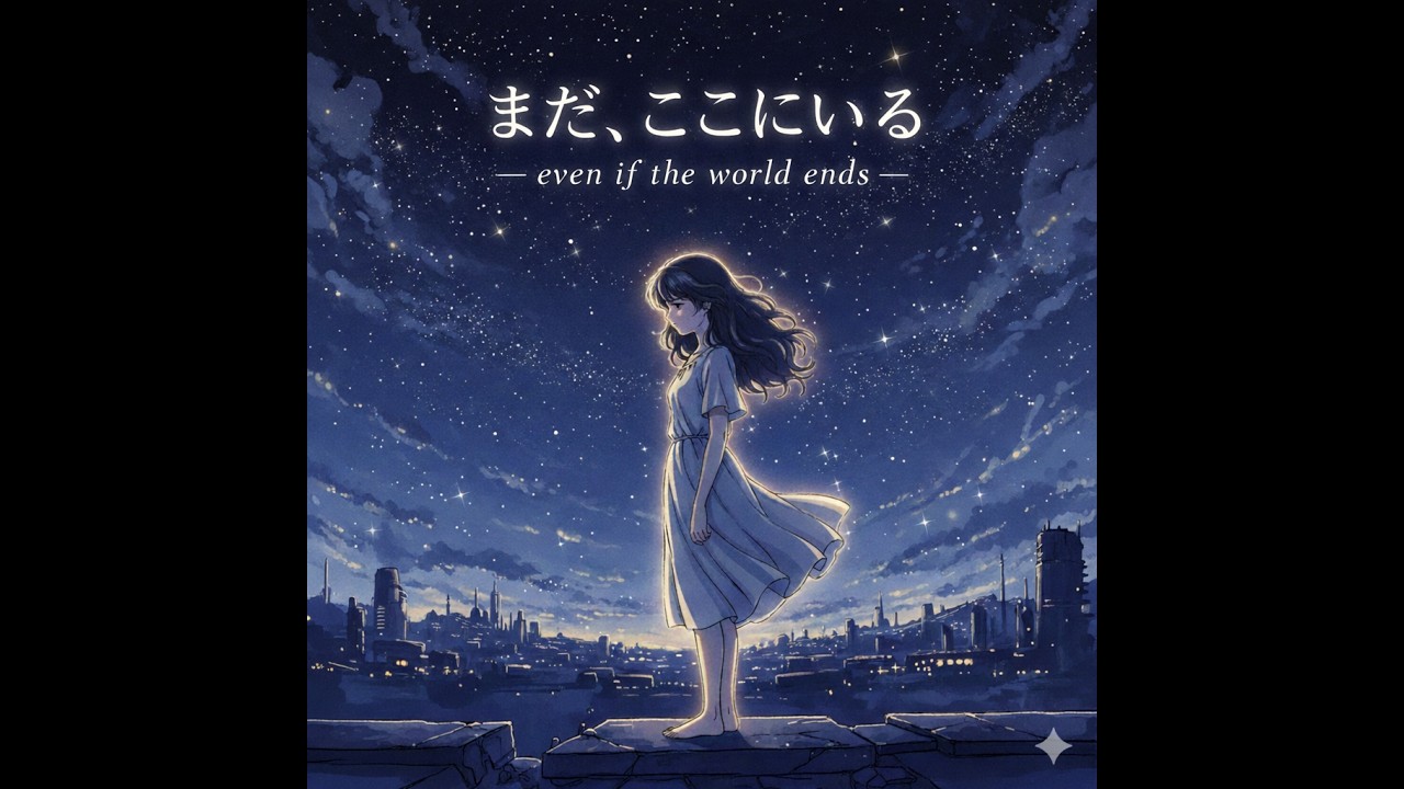 まだ、ここにいる ― even if the world ends｜オリジナル楽曲｜静かな終末の祈り