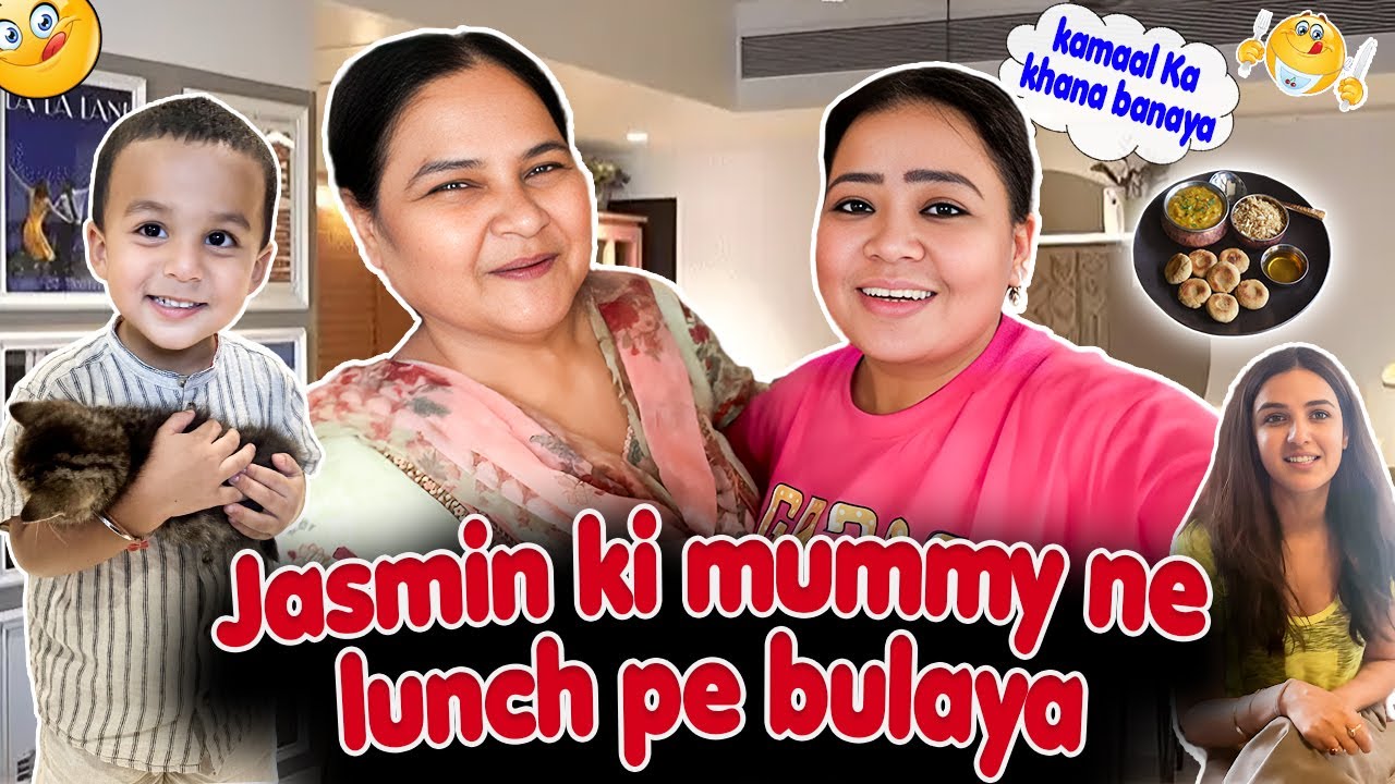Jasmin Ki Mummy Ne Lunch Pe Bulaya😍🧆| Bharti Singh | Haarsh Limbachiyaa | Golla