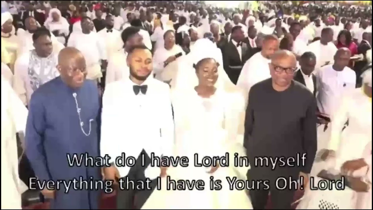 Goodluck Jonathan & Peter Obi Attend Deborah Paul Enenche&rsquo;s (DEBBIE AND SAM) Wedding