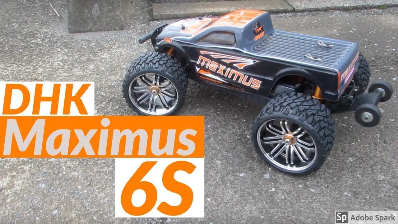 DHK Maximus 6s 2200kv 4274 motor 19 Tooth Pinion Street Test