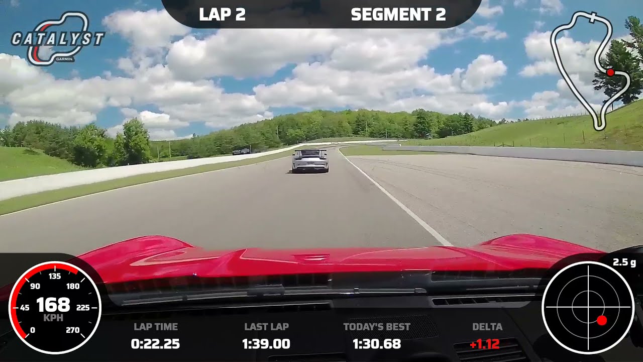 Mosport CTMP, Porsche 911 Carrera S (992) chasing a GT3RS (1:32)