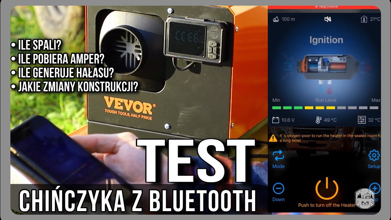 CHIŃSKIE WEBASTO BLUETOOTH DO BUSA I NA SIEDLISKO