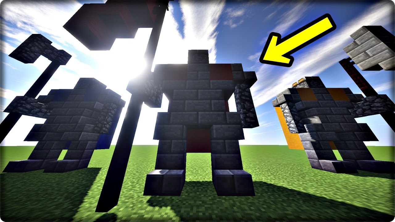 【マインクラフト】石像の作り方