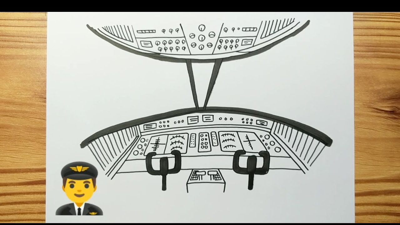 HOW TO DRAW COCKPIT