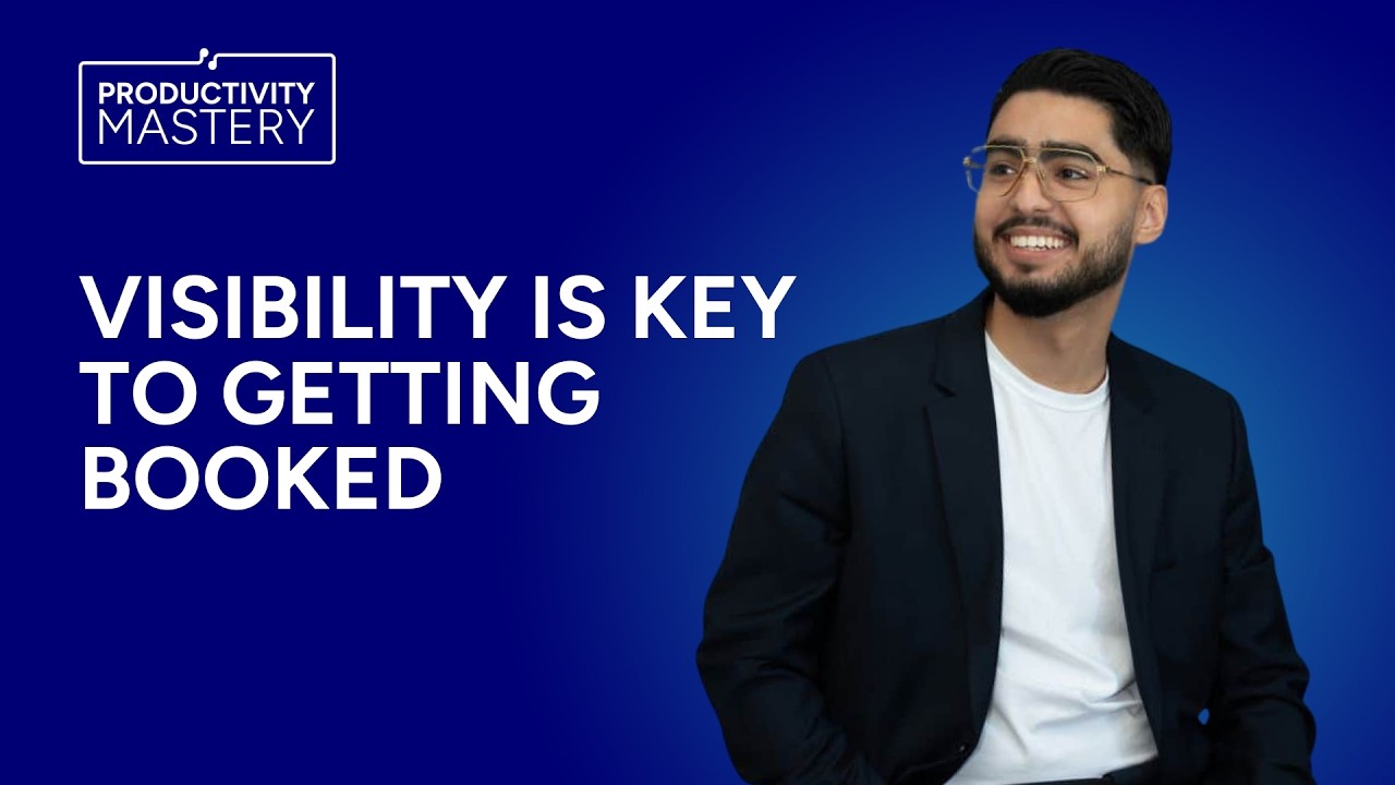 Becoming a Bookable Speaker | Productivity Mastery #233 with Rajjan El Alaoui