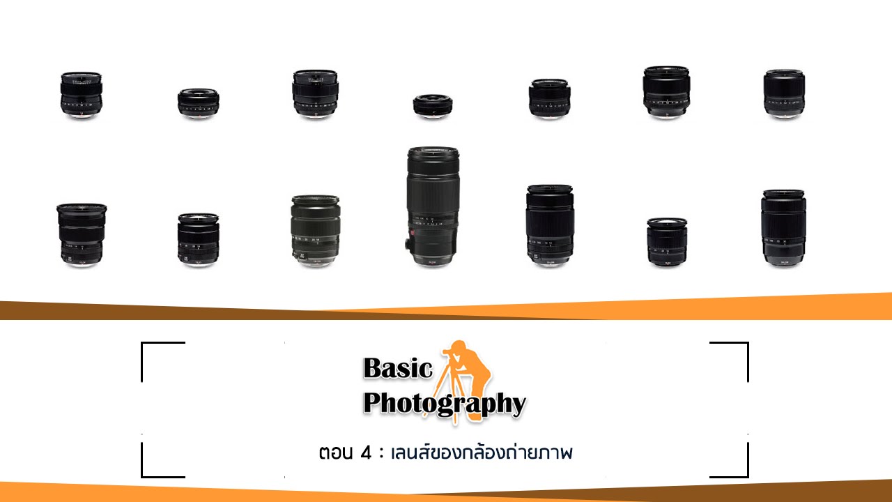 Basic Photography EP.4 : เลนส์ของกล้องถ่ายภาพ