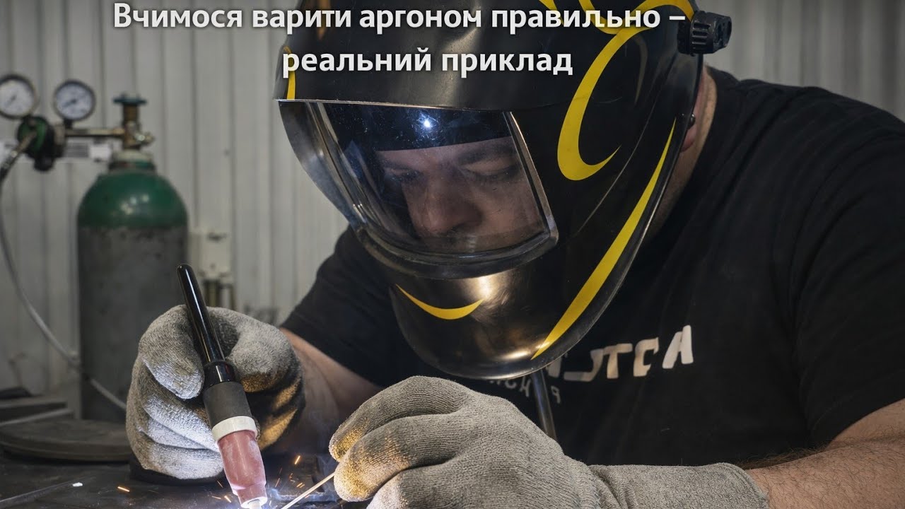 Вчимося варити аргоном правильно – реальний приклад