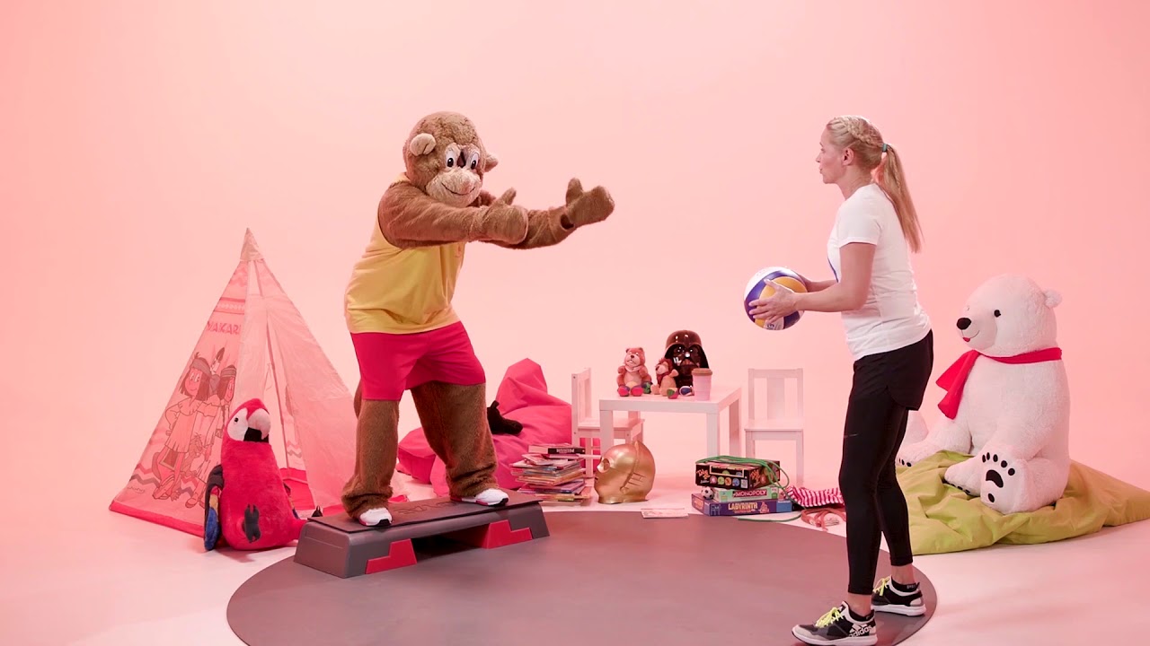 Taffis Turnstunde - Kinderturn-Abzeichen Kinderturn-Stunde f&uuml;r zuhause mit Taffi und Singa G&auml;tgens