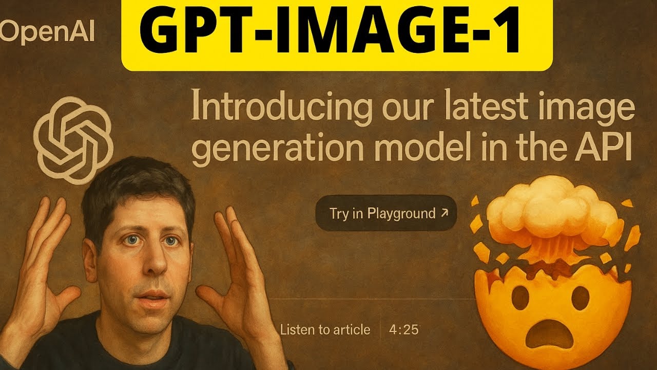 OpenAI gpt-image-1 API + Cline is WILD! 🤯