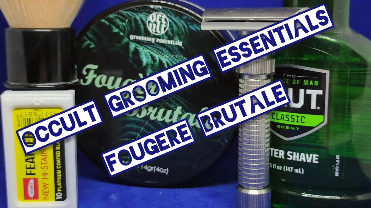 Occult Grooming Essentials- Fougere Brutale - Wet Shaving/ Παραδοσιακό Ξύρισμα