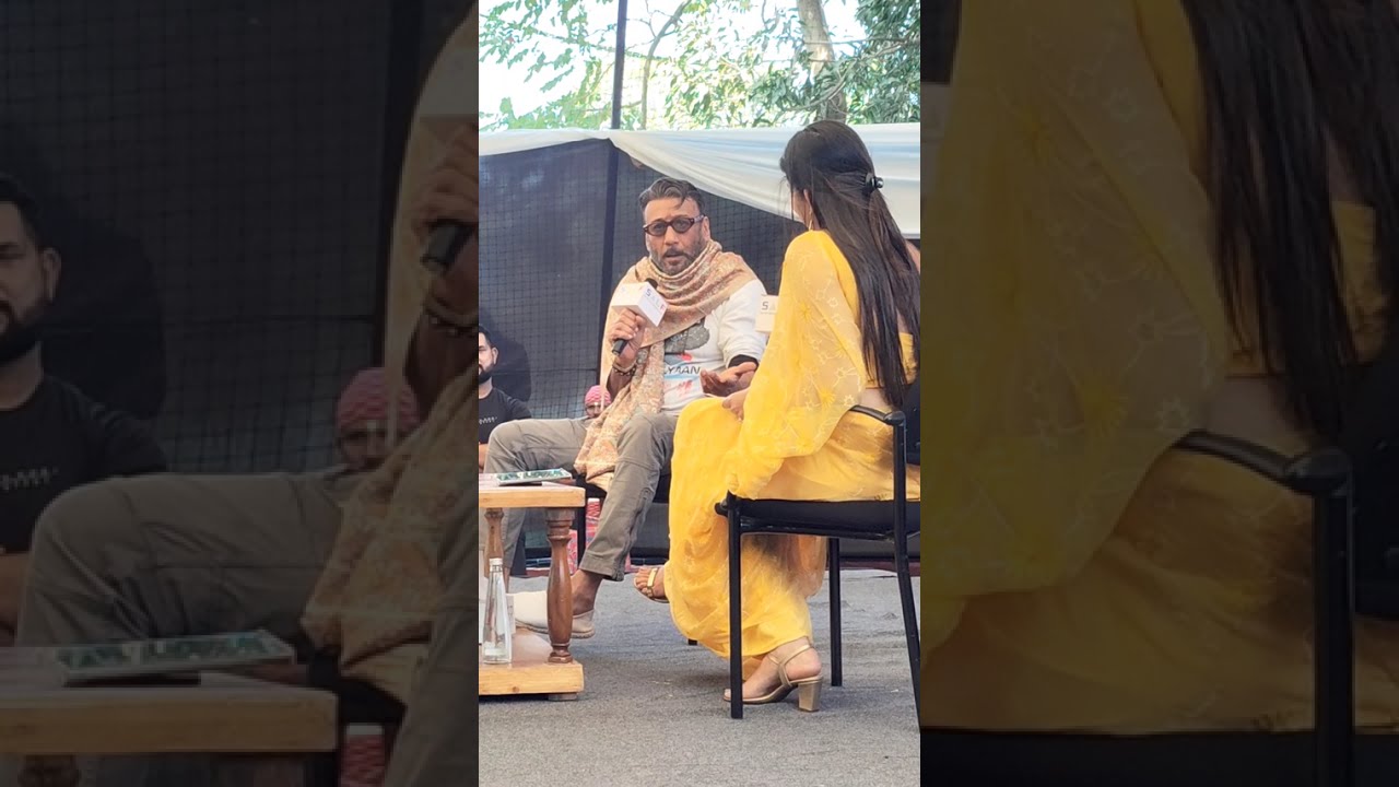 Jackie Shroff ji @SALF 5.0 | Sunshine Art & Literature Festival | Sunshine Worldwide School Goa 