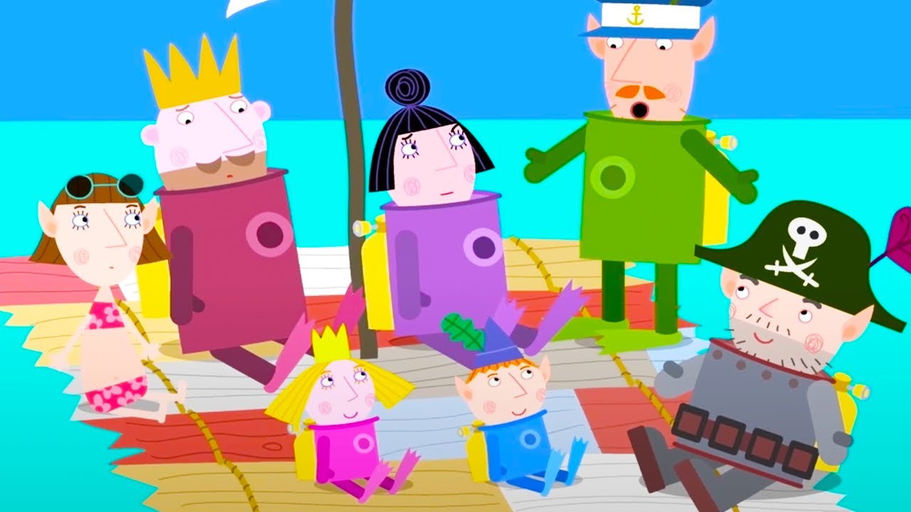 Ben e Holly em Português | Na Praia | Desenhos Animados