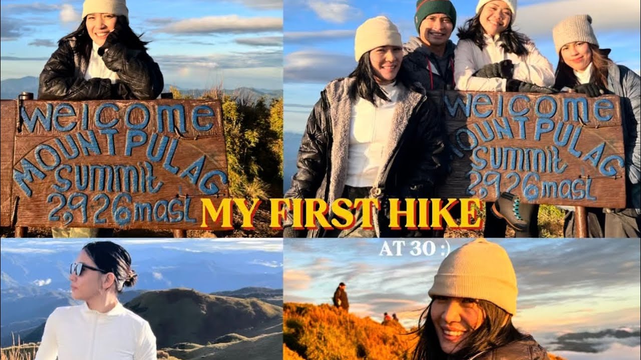 My First Hike at 30: I Climbed Mt. Pulag! ☁️⛰️