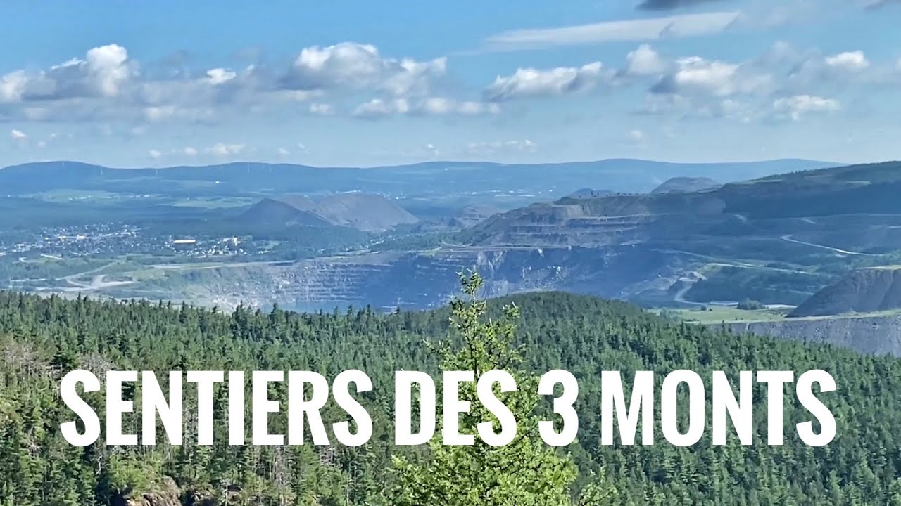 Randonn&eacute;e sentiers des 3 Monts &agrave; Coleraine au Qu&eacute;bec, Mont Kerr, Mont Oak