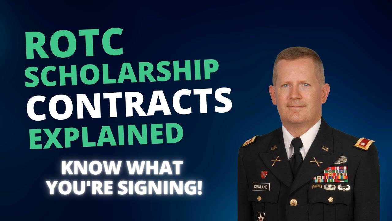 Разъяснения по стипендиальным контрактам ROTC: знайте, что вы подписываете