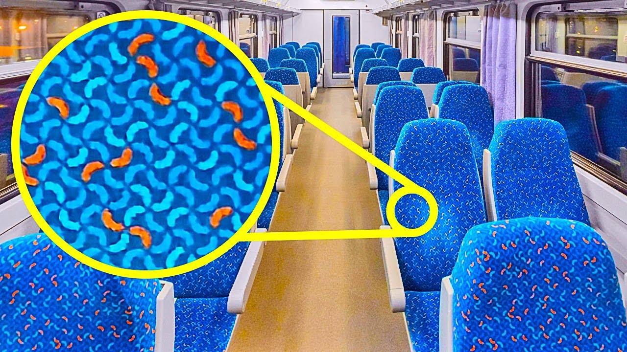 A Genuine Reason Why Bus Seats Are Covered In Patterns And 10 More Secrets