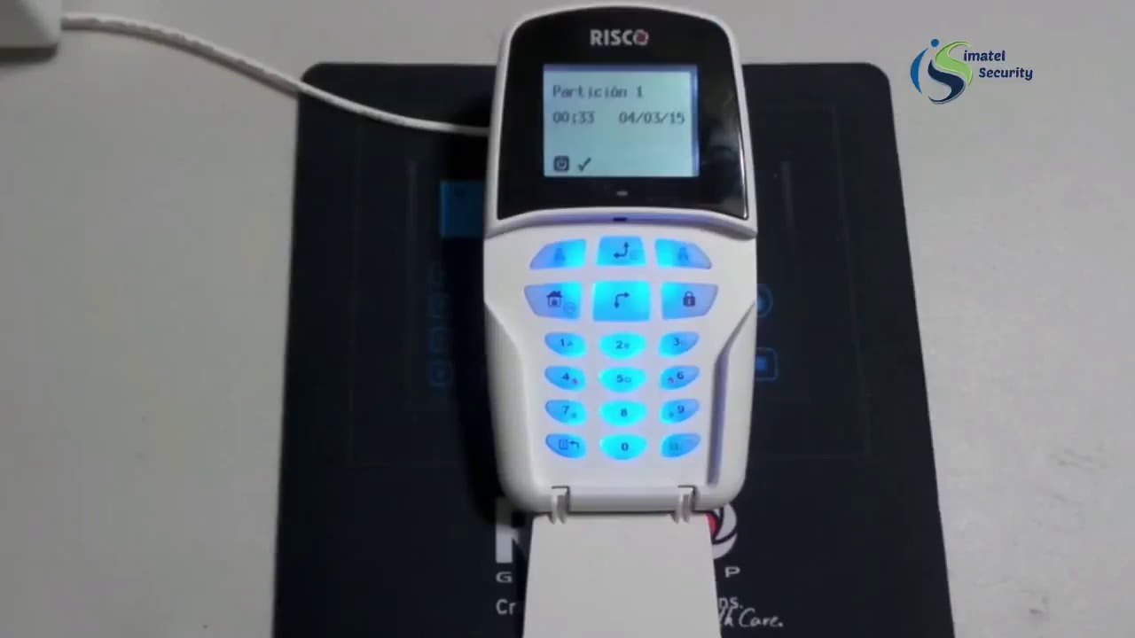 Funciones del Usuario desde el Teclado Panel Alarma Risco Imatel