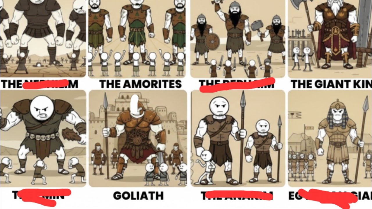 Every Defeat Of Giants In The Bible And It's Meaning Explained 