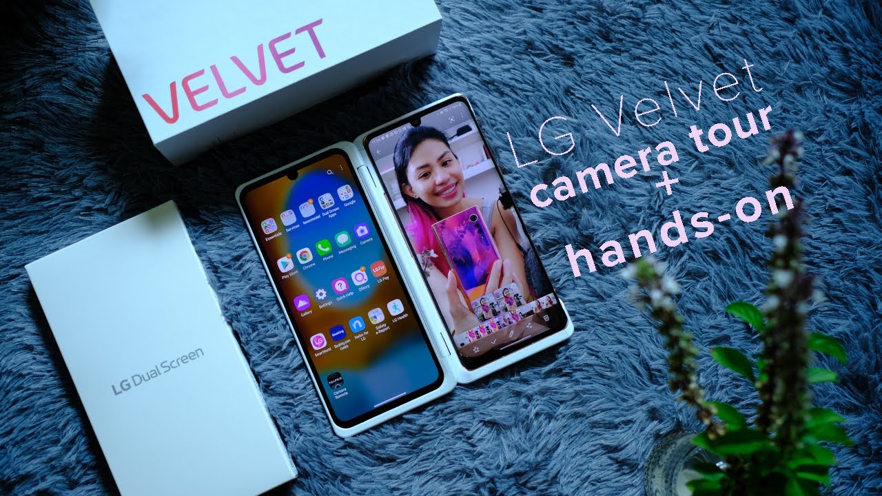 LG Velvet + LG DualScreen case: Camera tour + hands-on