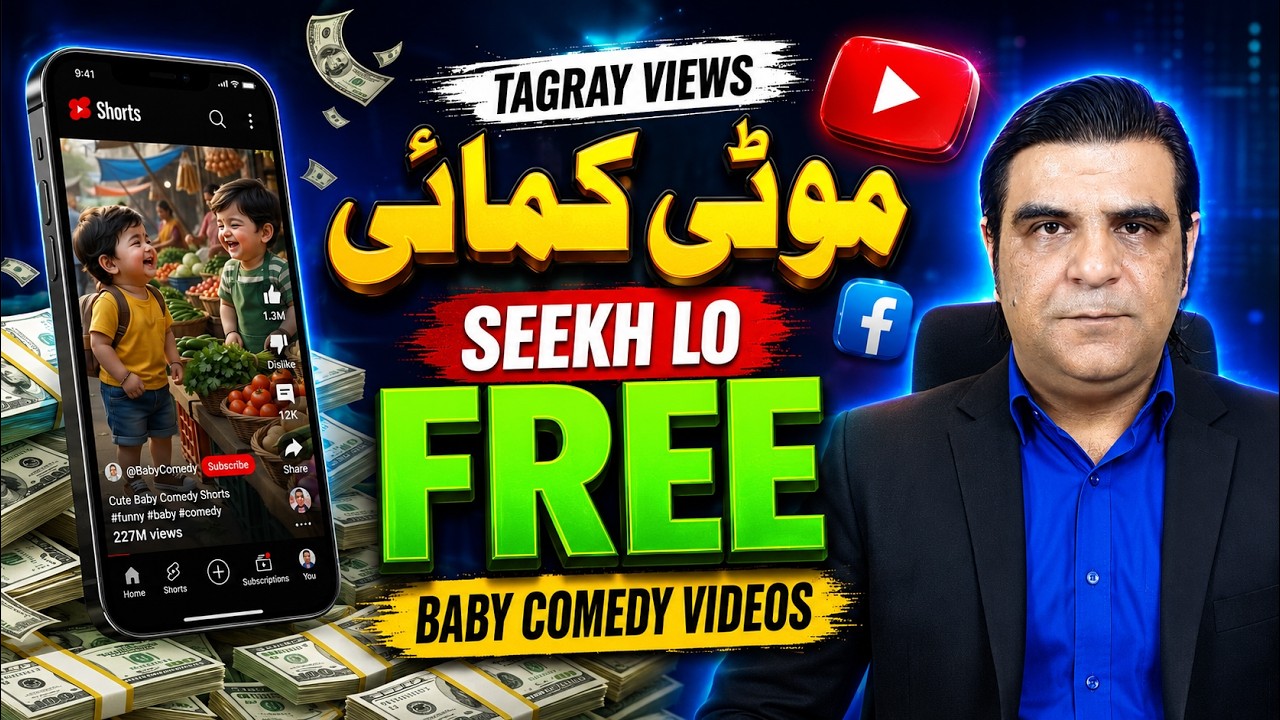 How To Create Viral Baby Comedy Videos using AI | Step-by-Step