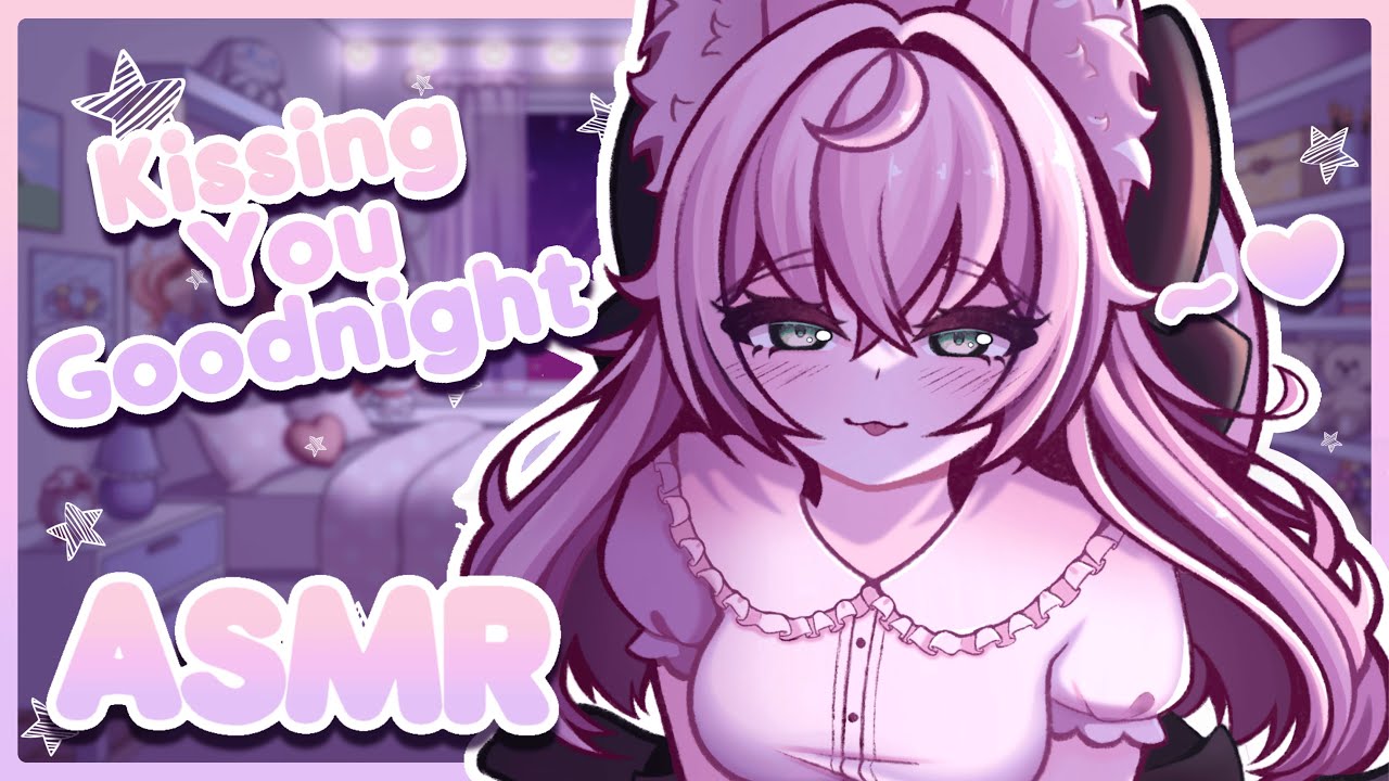[ASMR] Foxgirl Kisses You Goodnight ♡ Lots of Kisses! ~