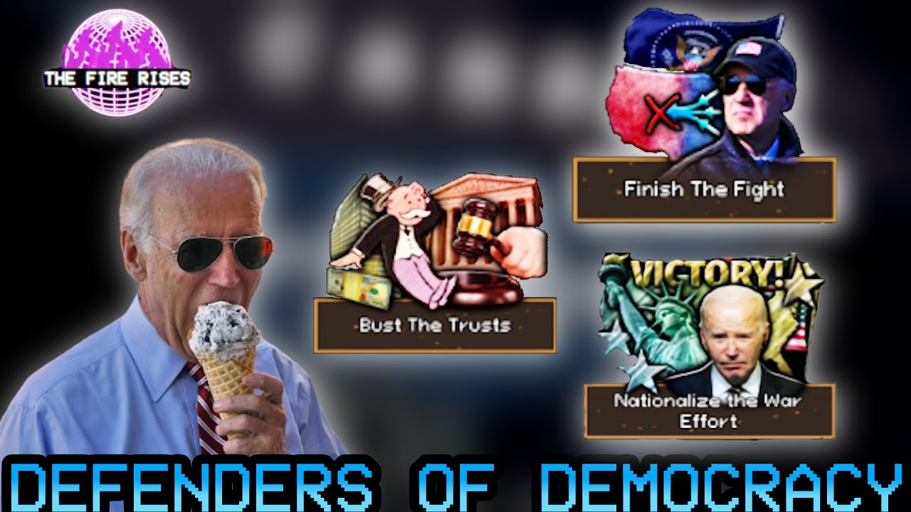 Saving American Liberal Democracy As The Union Of America | HOI4 The Fire Rises