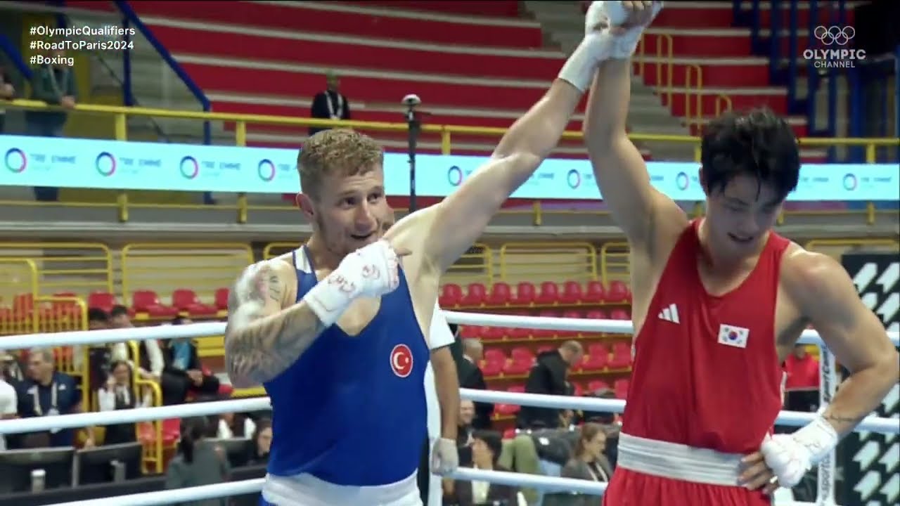 Kaan Aykutsun (TUR) vs. Kim Jin Jea (KOR) World Olympic Qualifiers 2024 QF's (80kg)