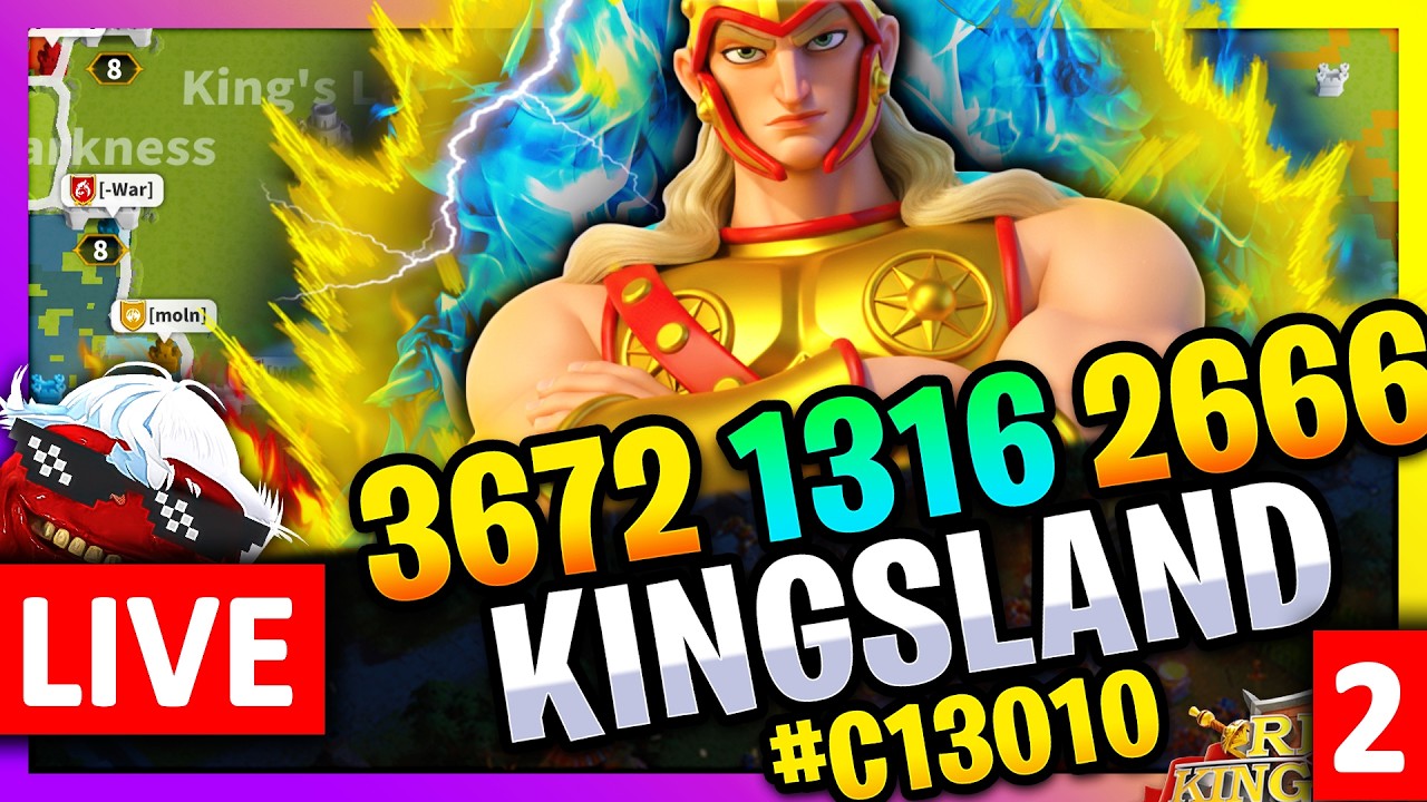 KINGSLAND (2): 3672 - 1316 - 2748 - 2666 🔥 LIVE! 🔴 #C13010