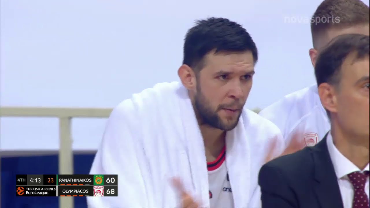 Παναθηναϊκός - Ολυμπιακός: 71-78 (MD 2, 9/10/20)