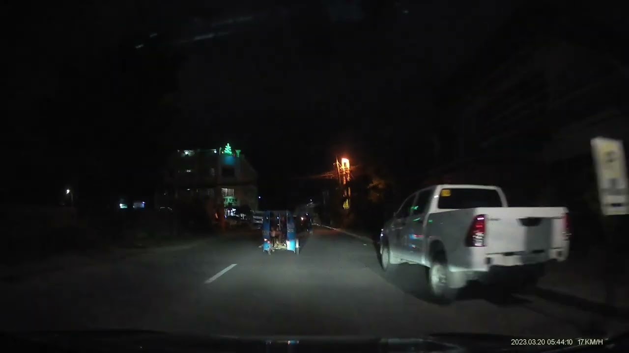Almost hit the curb