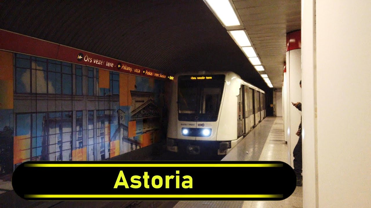 Metro Station Astoria - Budapest 🇭🇺 - Walkthrough 🚶