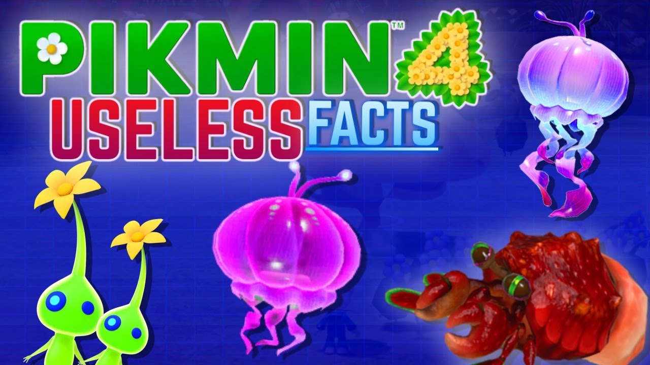 Homeless Crawmad? | 14 Useless Pikmin 4 Facts!